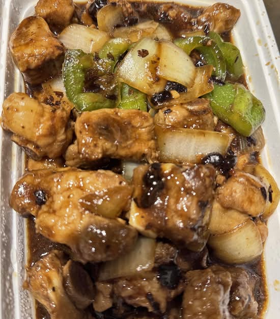 Spare Ribs in Black Bean Sauce (豉椒排骨)